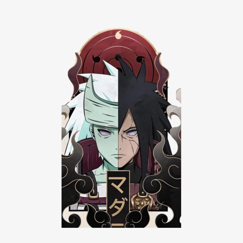 Madara Charakter Design Herren Langarm T-Shirt