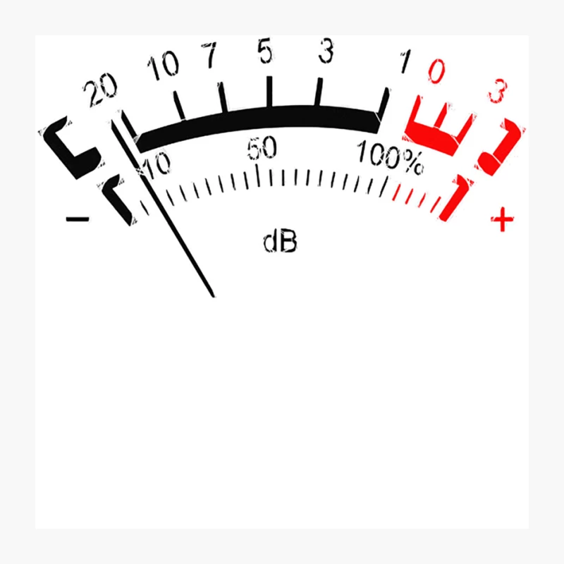 dB Decibel Meter - Music Producer Gift Pin