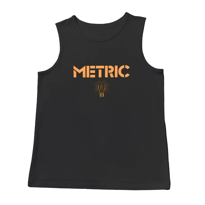 Metric Fantasies Lightbulb Male Tank Top