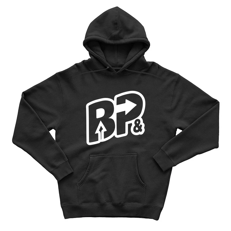 Logo mit Pfeil und Buchstabe Herren Pullover Hoodie