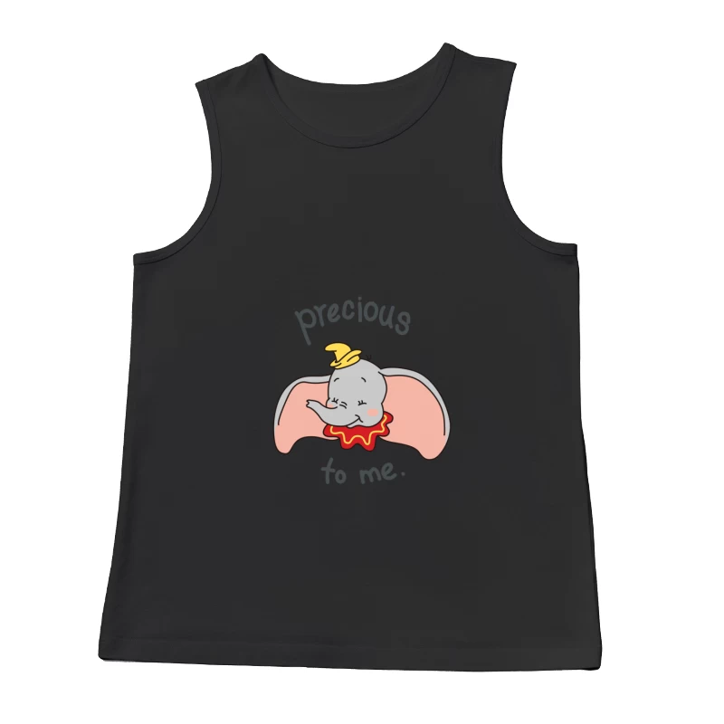 Niedlicher Elefant mit Hut Herren Tanktops