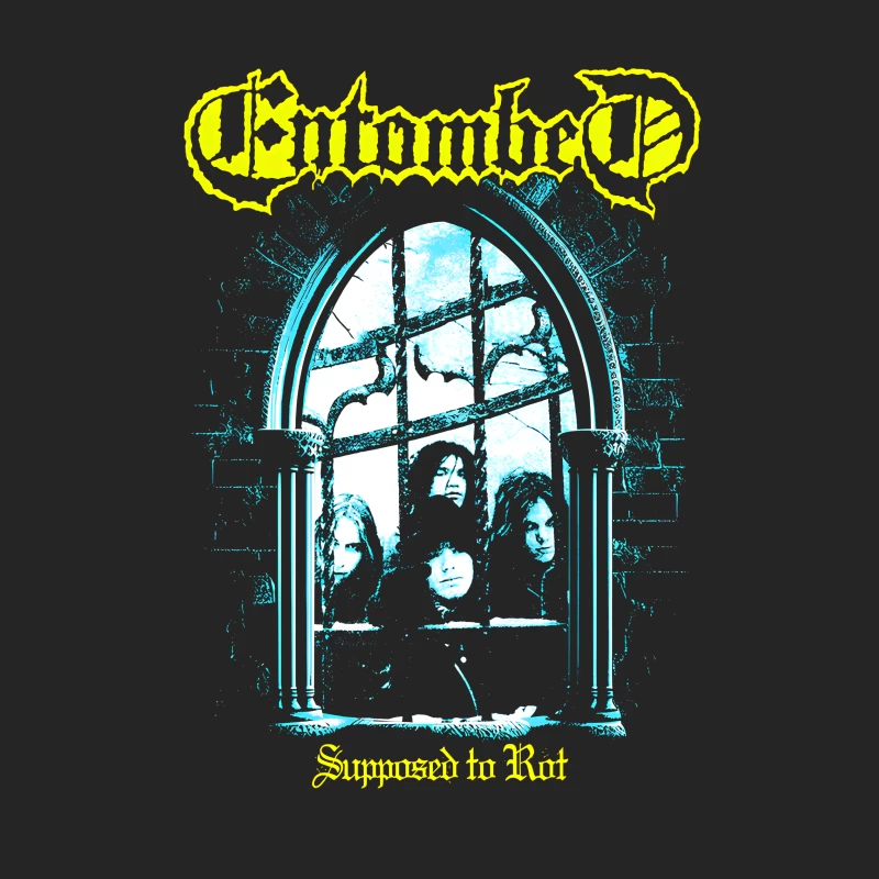 Entombed Supposed to Rot Female Pullover Sweatshirt