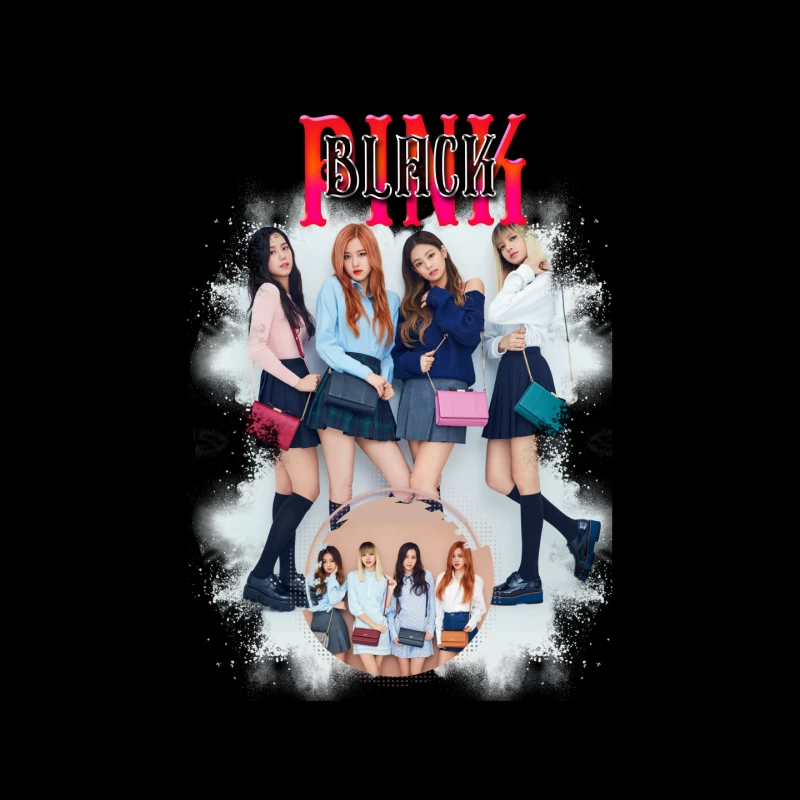 K-pop Girl Group Fashion Mouse Pad