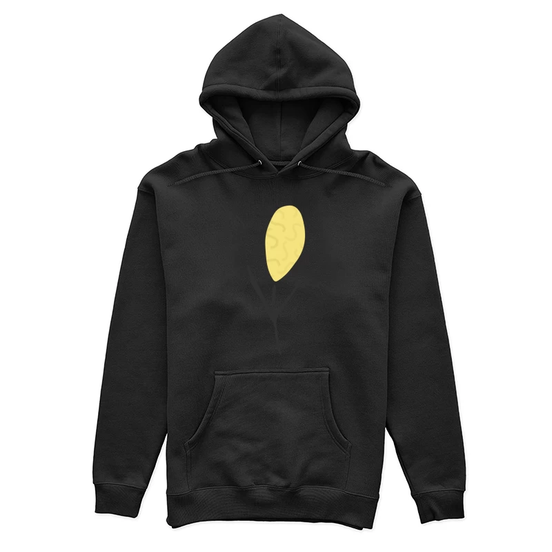 Illustration de branche jaune Femme Sweat à capuche