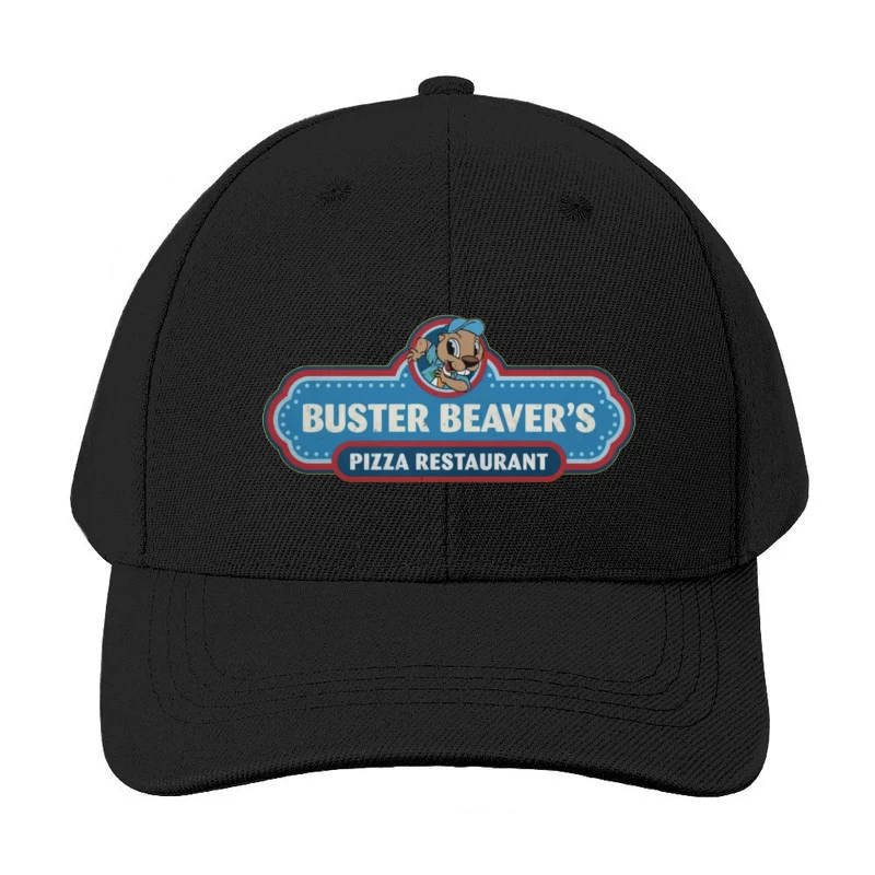 Buster Beaver's Pizza Restaurant Baseball Cap