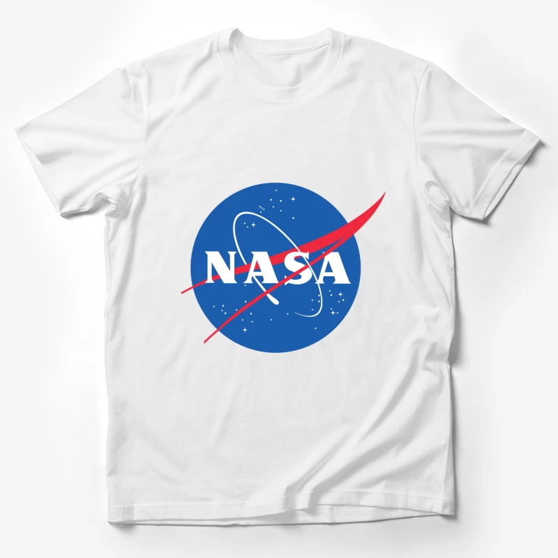NASA Logo: Celebrating Space Exploration Male T-Shirt