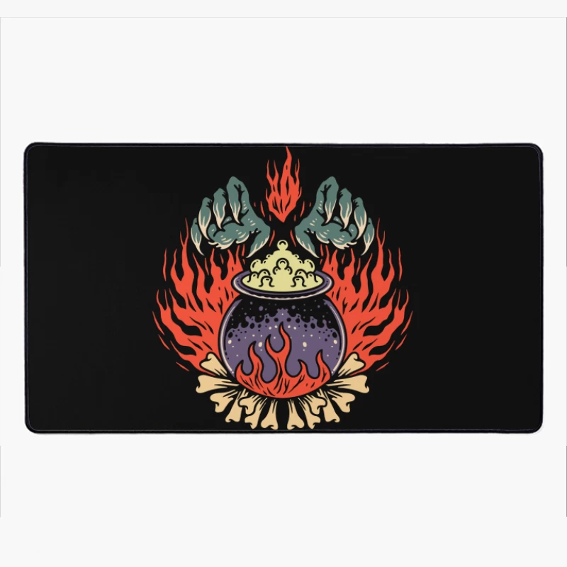 Cauldron of Flames Desk Mat