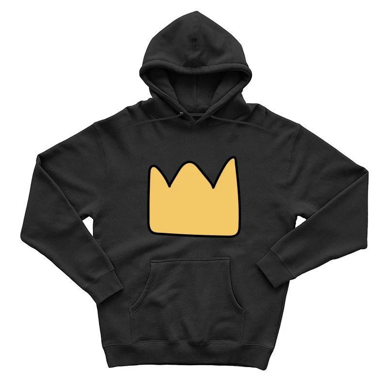 Couronne simple dessinée à la main Homme Sweat à capuche