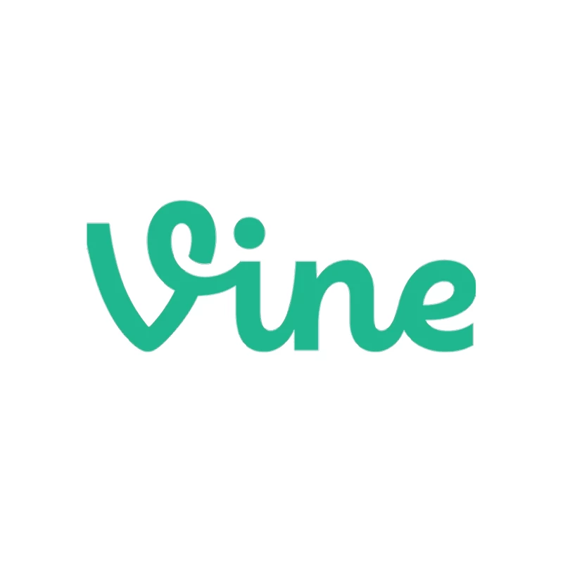 Vine Social Media Platform Green Logo Travel Mug