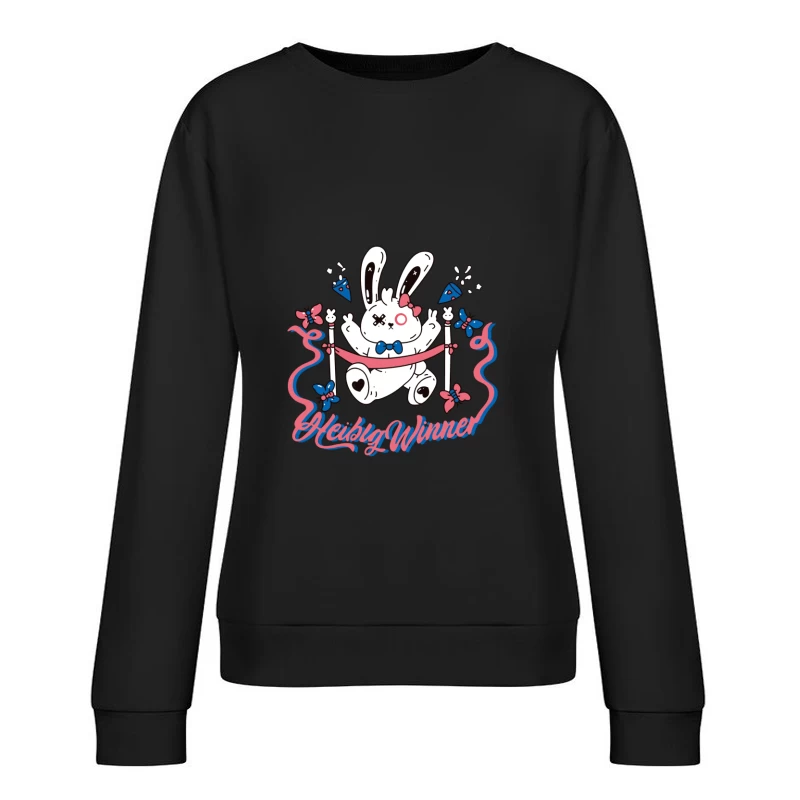 Kawaii Häschen-Gewinner Damen Pullover Sweatshirt