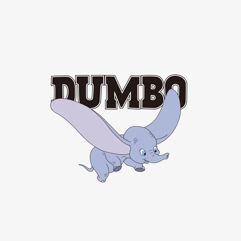 Dumbo Fliegender Elefant Damen Pullover Sweatshirt