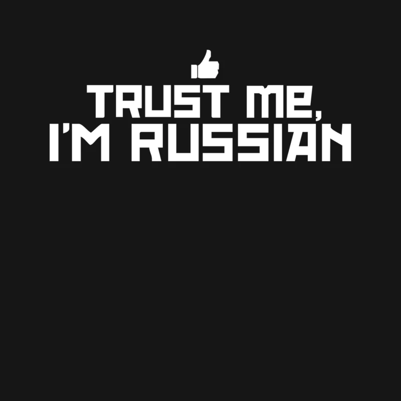 Trust me, I_m Russian - Russia person country culture text pride tee Mouse Pad