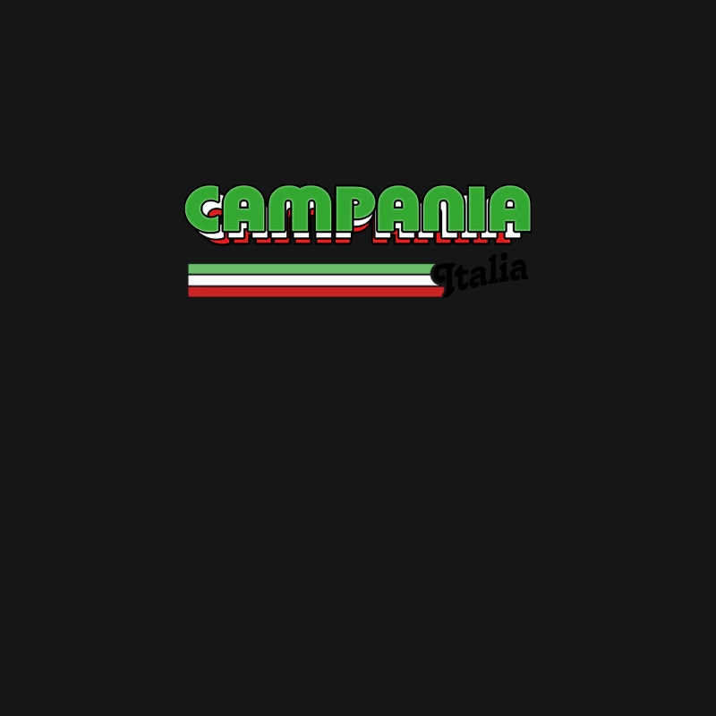 Campania, Italia  Retro Italian Region Design Desk Mat