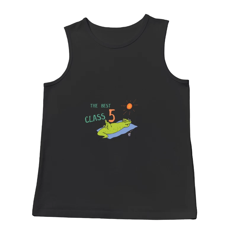 Der beste Frosch der Klasse 5 Herren Tanktops