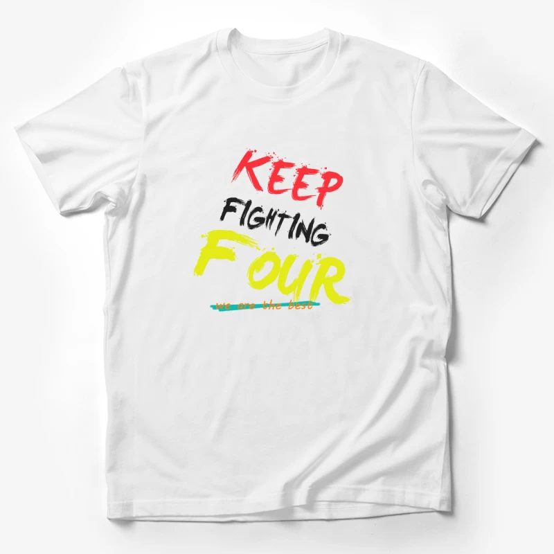 Motivierendes Zitat für Stärke Herren T-Shirt