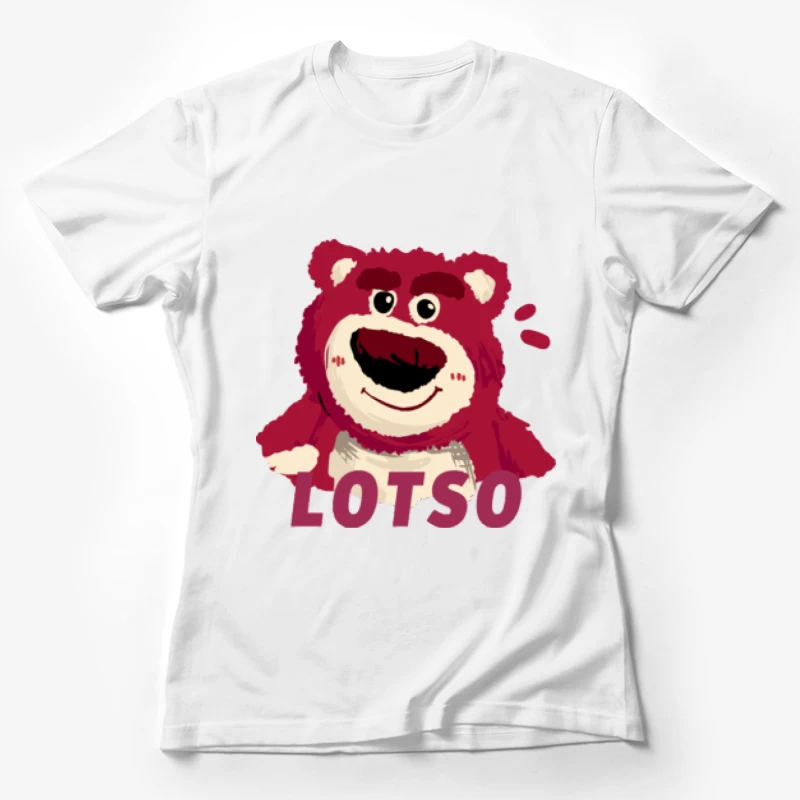 Roter Teddybär Lotso Damen T-Shirt