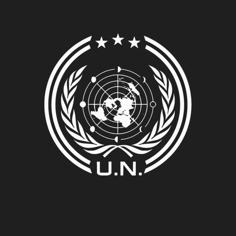 UN Logo Retro Male Tank Top