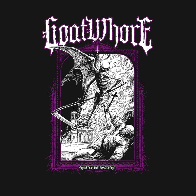 Goatwhore Anti Christian Male Long Sleeve T-Shirt