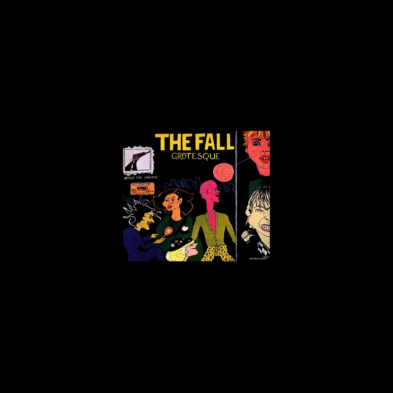 The Fall's "Grotesque" Post-Punk Album Cover Illustration Coffee Mug