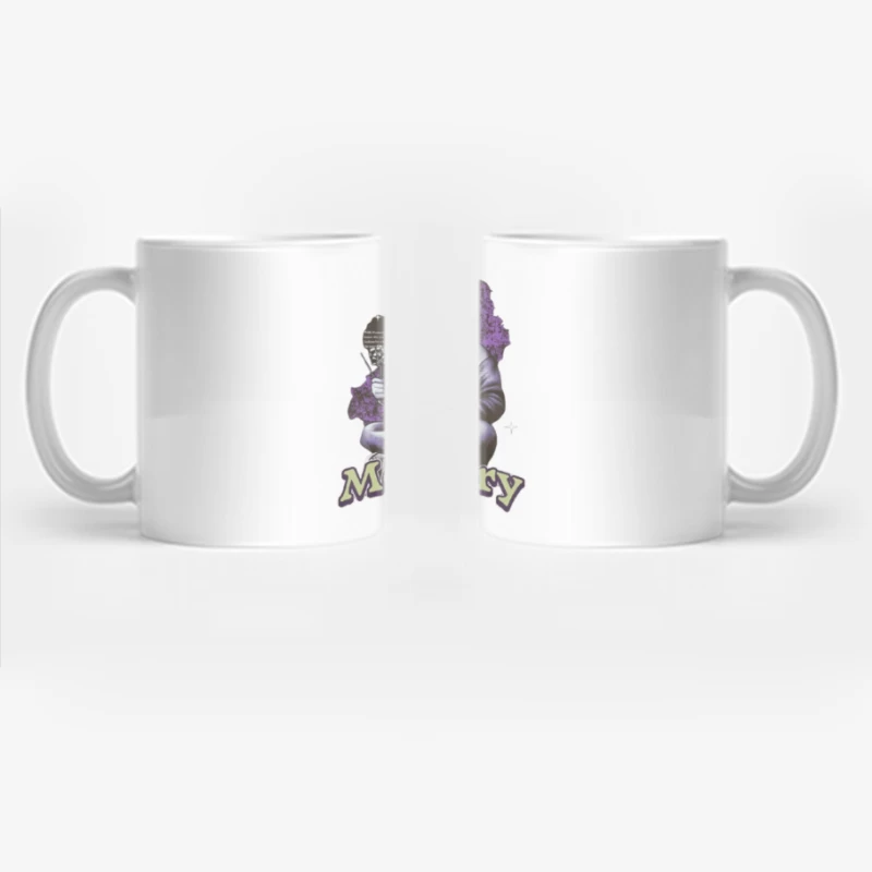 Nostalgic Memory and Sadness Artistic Illustration Coffee Mug