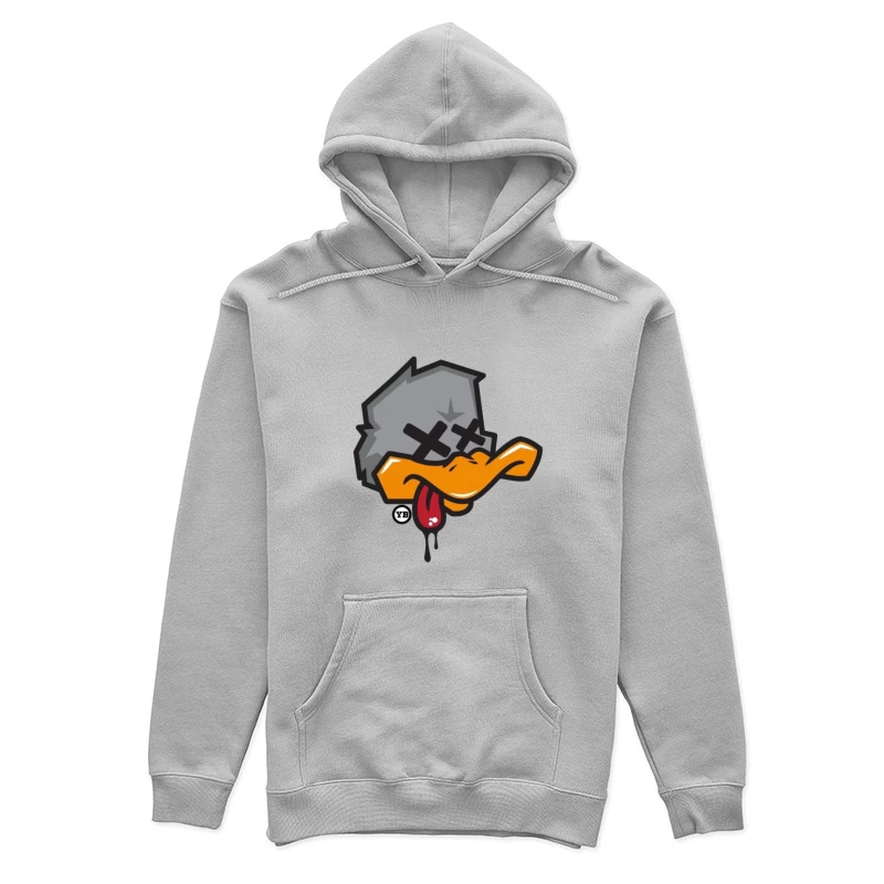 Lustiges Enten-Design Damen Pullover Hoodie