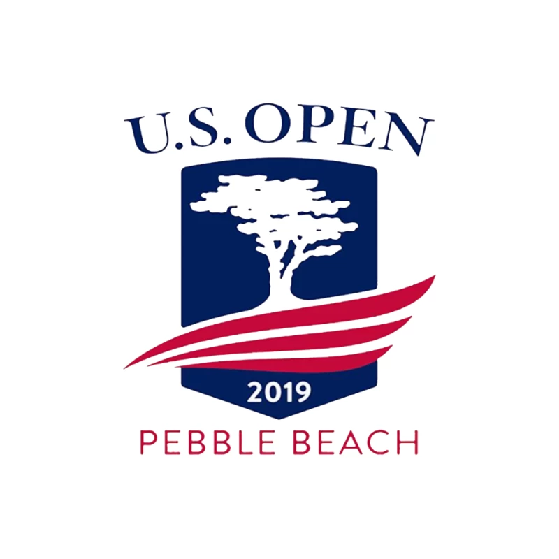 2019 US Open Golf Championship at Pebble Beach Logo Pin