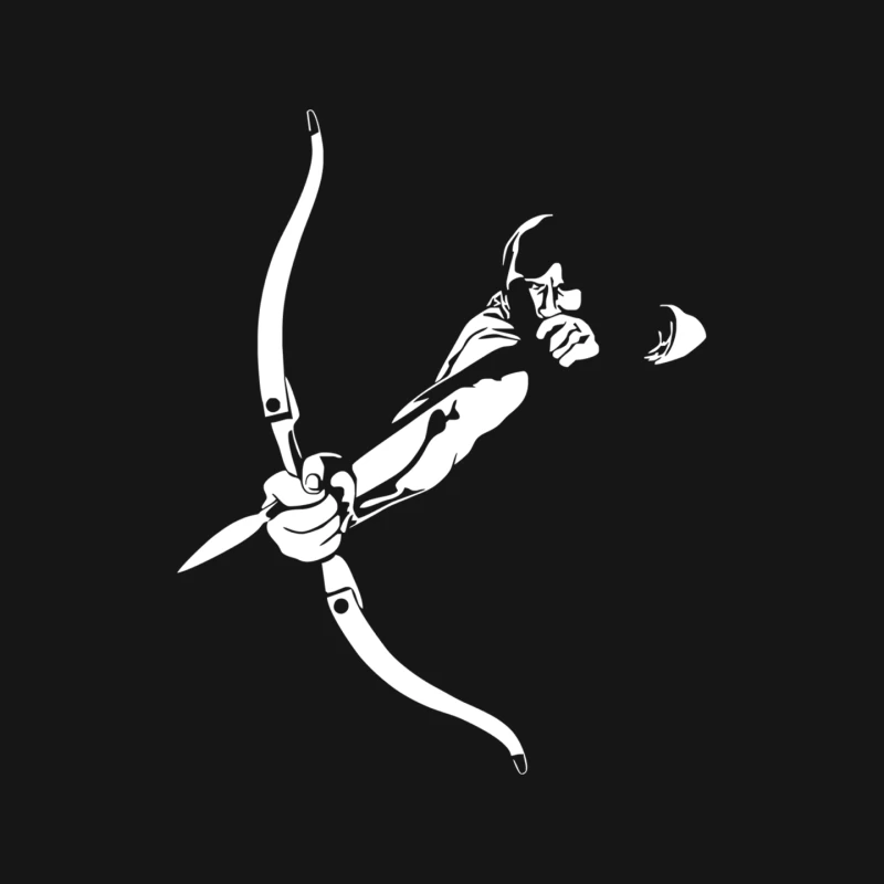 Pfeil Bogen Archery Arrow Bow Magic Fantasy Hunter Schurke Assasins Game Mouse Pad