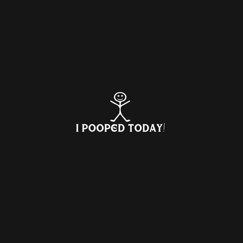 Humour de Toilette Amusant Femme T-Shirt