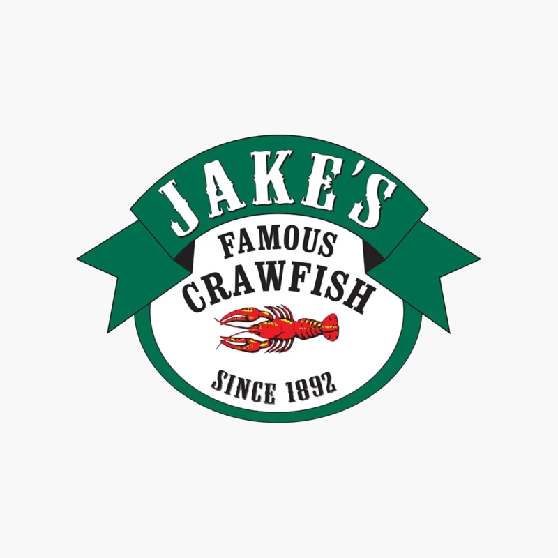 Jake's Famous Crawfish Restaurant - Historic Seafood Logo Since 1892 Cotton Tote Bag