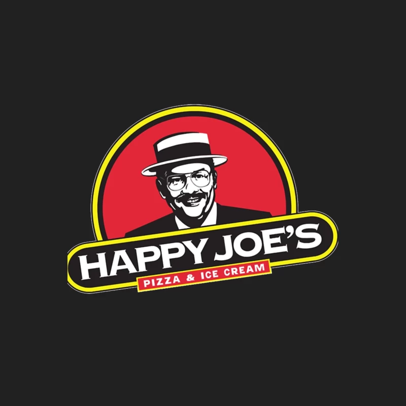 Happy Joe's Pizza & Ice Cream Vintage Restaurant Logo Bucket Hat