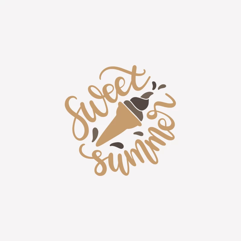 Douce Été avec Glace Femme T-Shirt