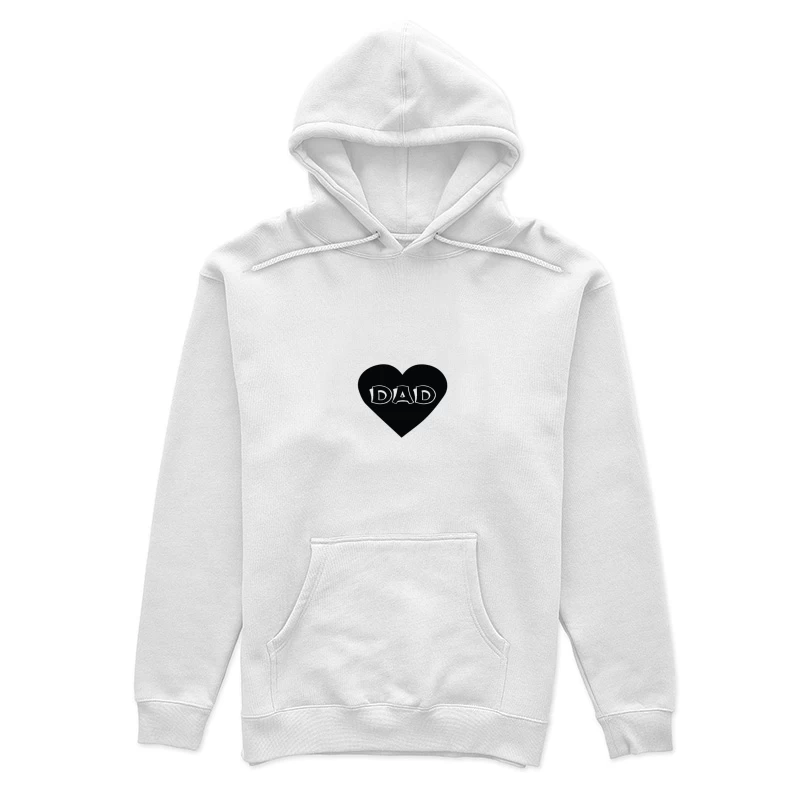 Cœur avec le mot 'PAPA' Femme Sweat à capuche