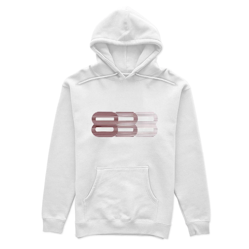Design Abstrait de Lettres Femme Sweat à capuche