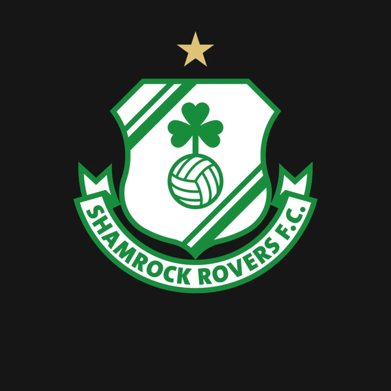 Logo of Shamrock Rovers F.C. Male Long Sleeve T-Shirt