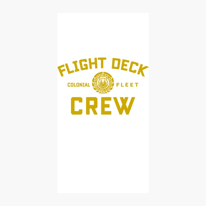 Battlestar Galactica Flight Deck Crew iPhone Case