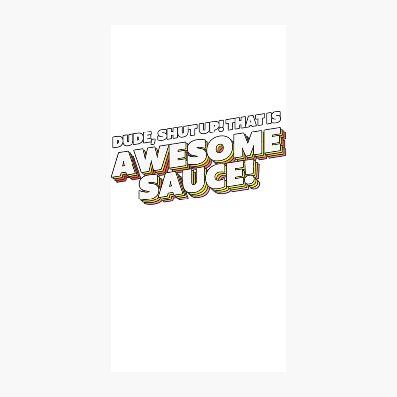 Awesome Sauce! Parks &amp_ Rec Quote iPhone Case