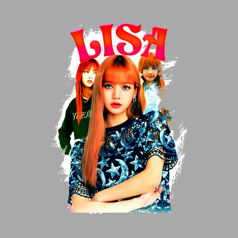 LISA: A K-Pop Icon in Fashion and Music Female Pullover Hoodie