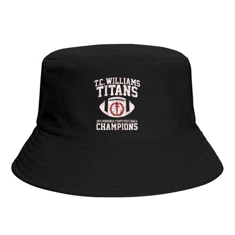 T.C. Williams Titans 1971 Football Bucket Hat