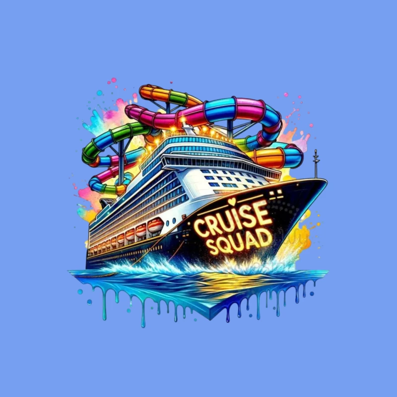 Cruise Squad Adventure Mouse Pad