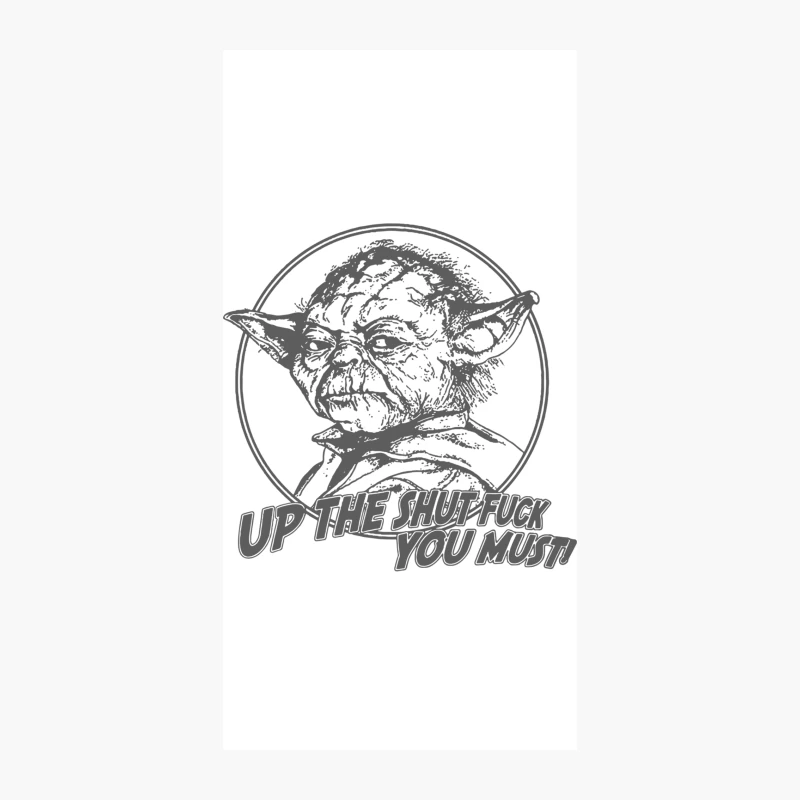 Yoda Funny Slogan Retro Movie iPhone Case
