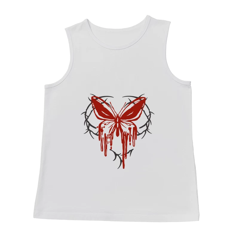 Schmetterling aus Dornen Herren Tanktops
