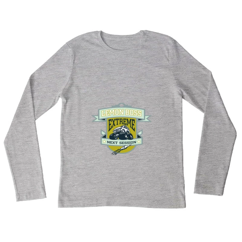 Session Extrême Lemon Boss Femme Manches Longues T-Shirt