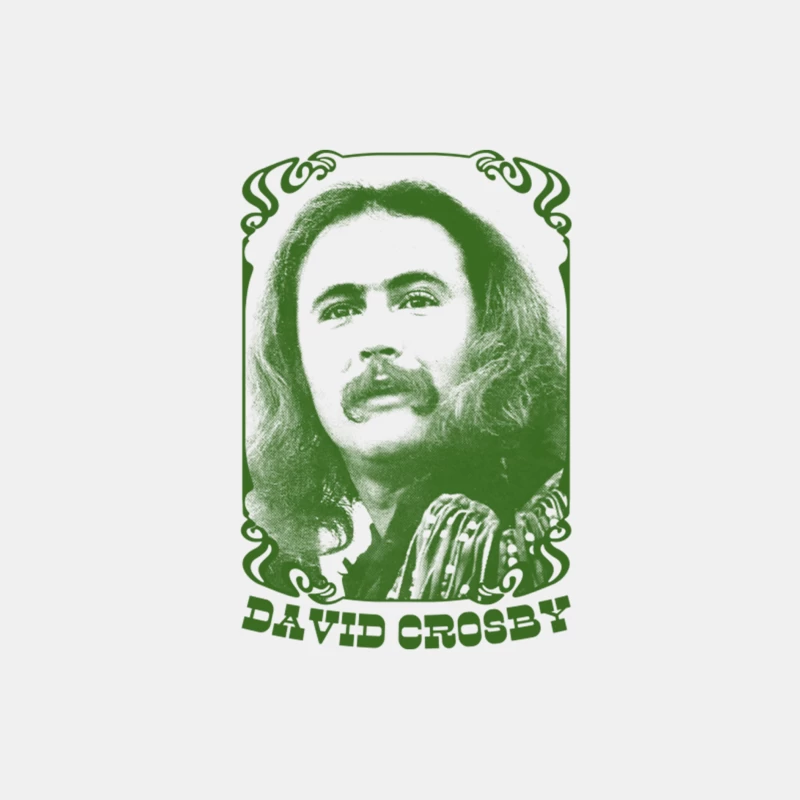 David Crosby  Retro Fan Design Male Tank Top