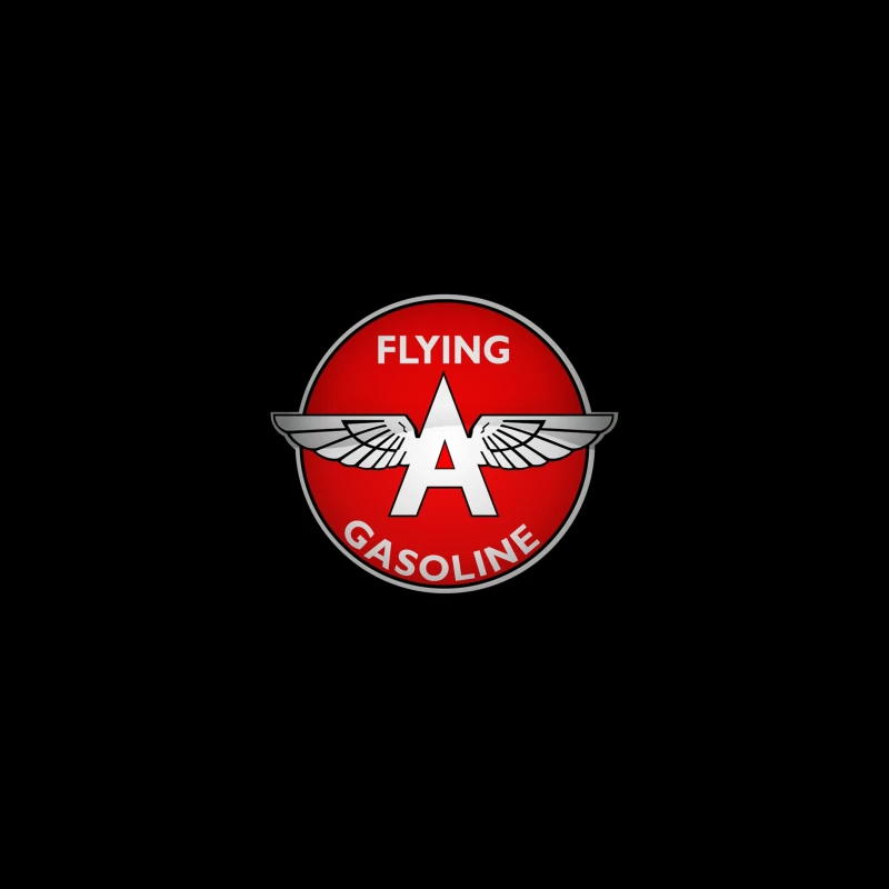 Vintage Flying A Gasoline Aviation Logo Coffee Mug