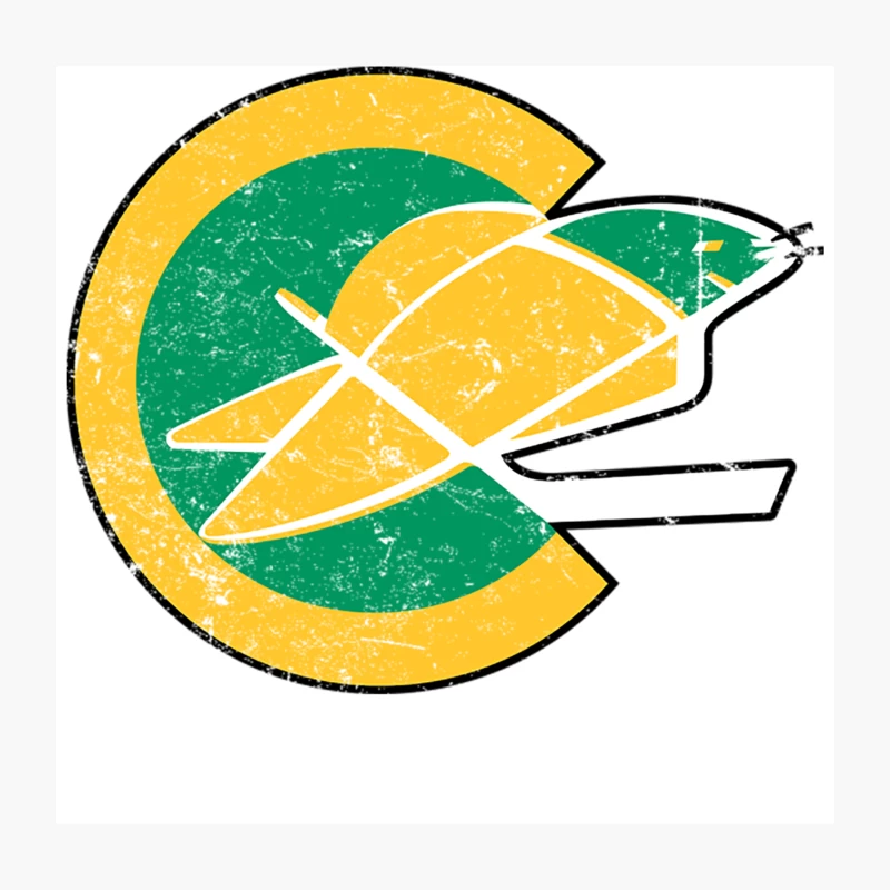 California Golden Seals Throw Pillow