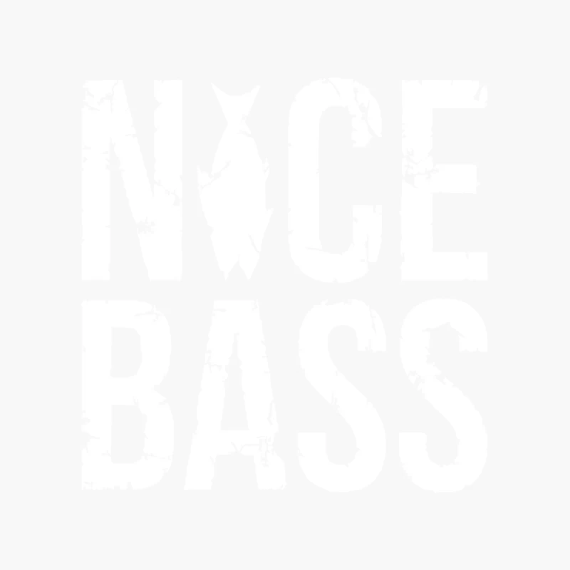Nice Bass Fishing Cotton Tote Bag