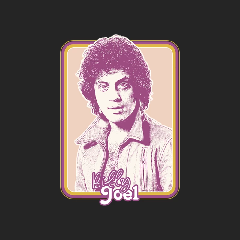 Billy Joel  Retro Style Fan Design Male Pullover Sweatshirt