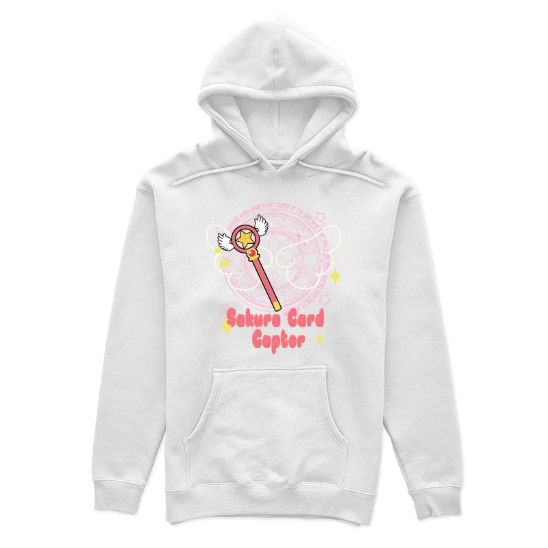 Sakura Zauberstab und Kreis Damen Pullover Hoodie