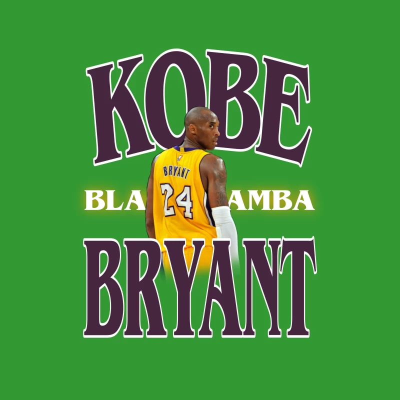 Kobe Bryant, Basketball Legend Throw Pillow