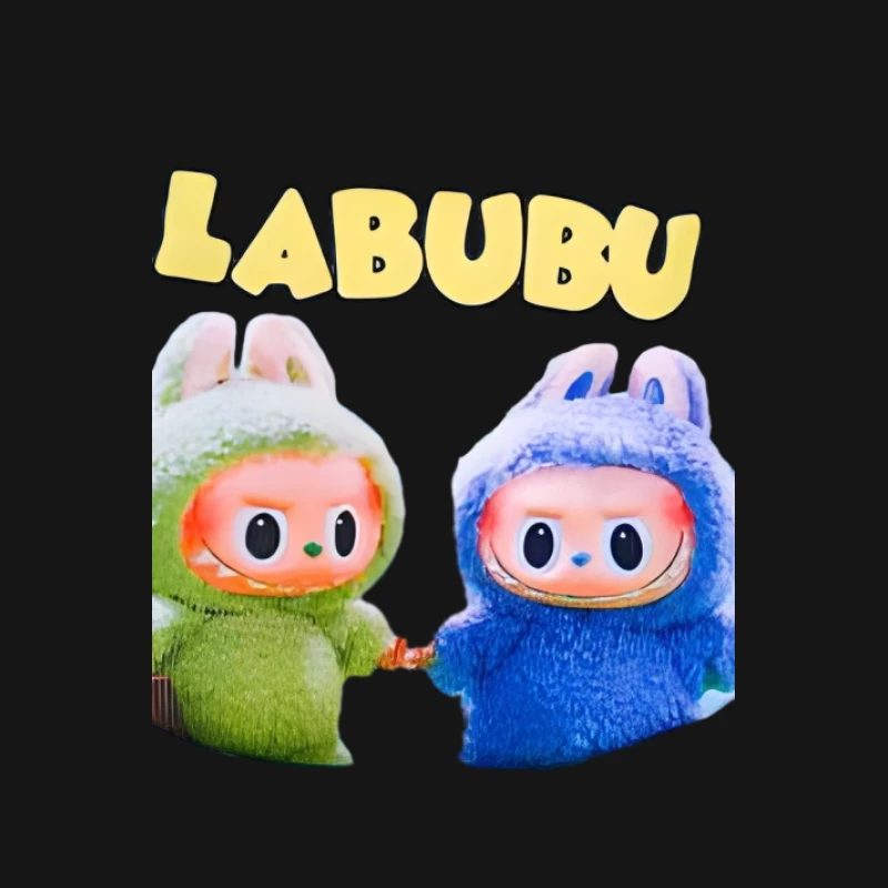 Labubu Figuren in Kostümen Herren T-Shirt